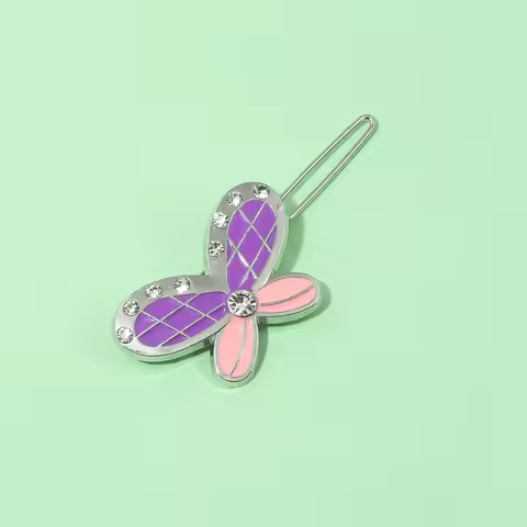 Cosplay Kuronuma Sawako Purple Butterfly Hairpin Women Anime Kimi Ni Todoke From Me to You Girl Hair