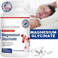 Magnesium Glycinate Supplement, Chelated Formula for Cardiovascular & Nerve Wellness