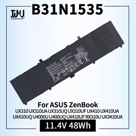B31N1535 Laptop Battery Compatible with Asus ZenBook UX310 UX310UA UX310UQ UX310UF UX410 UX410UA UX3