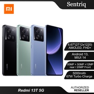 Xiaomi 13T 5G Smartphone (12GB RAM/256GB Memory)