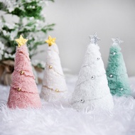 Christmas decoration. Mini Christmas tree. Plush Christmas tree. Christmas tree decoration