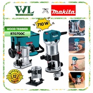 MAKITA 6/8mm Trimmer 710W RT0700C/RT0700CX2/Wood Trimmer/Mesin Kayu Ukiran/Trimmer Makita Original