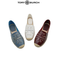 [Tory Burch Hong Kong]Tory Burch Sheepskin patent double T LOGO flat fisherman shoes
