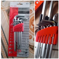 L-shaped combination wrench set BINTANG and 6-sided. Strong Chrome Vanadium material.