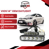 Led Day Light For TRD Skirt Toyota Vios 2014 or Hilux Vigo OEM Lampu Putih