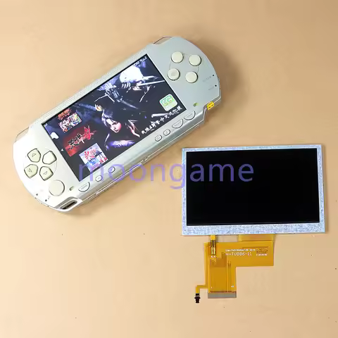 1pc LCD Highlight High Brightness Kits IPS LCD Screen For PSP1000 Game Console For Sony PSP 1000 IPS