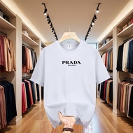 Pr4da Black Men's and Women's Short Sleeve T-Shirt, Original Cotton Material, Latest Modern T-Shirt