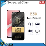 Tempered Glass Anti Static ESD Full Cover Samsung Galaxy A56 5G A55 5G A54 5G A53 5G A52s 5G A52 5G 