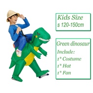 Bazzery Green Alien Costume Inflatable Cosplay Costume Funny Suit Party Costume Fancy Dress Hallowee