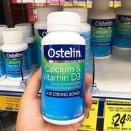 Calcium & Vitamin D3 canxi bầu canxi Ostelin cho bà bầu và sau sinh 130 viên date mới nhất