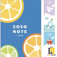 SOSO 16K Horizontal Notebook [Jiucheng Jiu Stationery] Notebook Notepad Horizontal Notebook Horizont