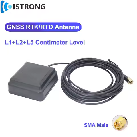 GNSS RTK/RTD High Precision Measuring Antenna L1+L2+L5 3-satellite 7-frequency Centimeter Positionin