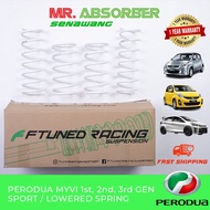 MYVI OLD / NEW FTUNED CLS SPORT SPRING