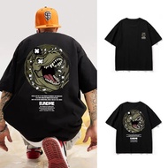 [READY STOCK] Tshirt Tee OOTD baju tshirt lelaki 200GSM Cotton Oversize Baggy Outfit Style Casual Pl