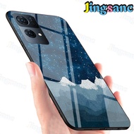 Jingsanc Ốp Điện Thoại Cho OPPO Reno 7Z 5G/Reno 7 5G/Reno 7 Pro 5G Ốp Nhiều Màu Sắc Bầu Trời Đầy Sao