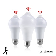 Human Body Induction LED Bulb E27B22 Infrared LED Bulb 12W15W18W20W Wide Voltage PIR Bulb 3GKO