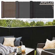 POPULAR Sun Shading Sails, Waterproof 3/5/6M Balcony Shade Cloth, Thicken Fence Patio Protection  Ga