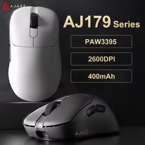 AJAZZ AJ179PRO Souris Filaire Sans Fil Avec Base De Chargement Magnétique Souris De Jeu Partenaires 
