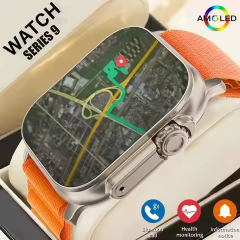 2026 Newest IWO Ultra 9 Gen 2 Smart Watch Men 49mm 2.2 inch HD Screen GPS NFC Waterproof Smartwatch