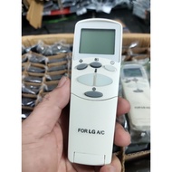 1 LG 6711A20096C AIR CONDITIONER REMOTE WITH 6 BUTTONS - INSTALLATION CAP - LG 6711A20096C AIR CONTR