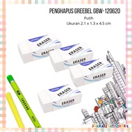 Greebel Eraser GBW-120620 Greebel White Eraser/