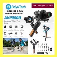FeiyuTech AK2000C 3 Axis Gimbal Stabilizer For Mirrorless Camera, Smartphone, Sportcam (1 Year Warra