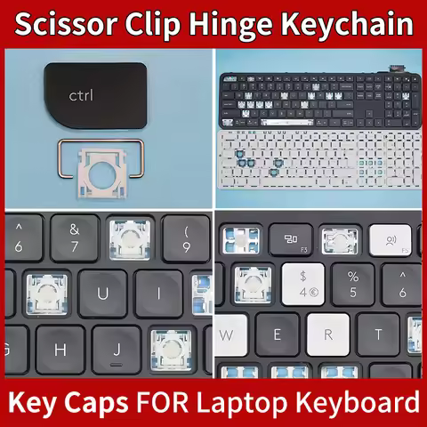 Replacement KR Keycap Key Cap &Scissor Clip&Hinge For Logitech Craft MX YR0073 Keys Keyboard KEY & C