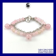 Feng Shui Alley Rose Quartz Bracelet