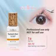 eelloo 1s Fast Dry 50-60 Days Lash Glue Eyelash Extension Adhesive False Bonder Darkness Fake Lashes