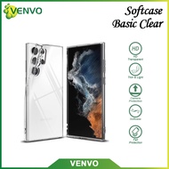 VENVO - VV06 Softcase Basic Clear Samsung A01 Core A06 M10 M23 5G M53 5G S20 S25 Plus S25 Ultra S25 