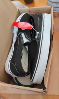 Vans slip on black 100%new