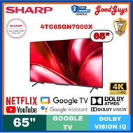 [Seller's Own Fleet] SHARP 4TC65GN7000X 65'' AQUOS TRU 4K UHD TV I App Store I YouTube I Netflix