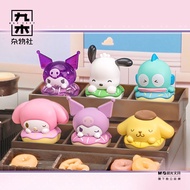 Sanrio Donuts Candy Pellets Mystery Box Mystery Box Mystery Bag Cute Decorative Ornaments Small Figures Gifts