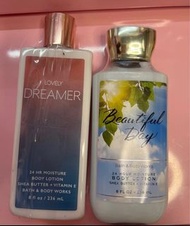 bath &amp; body works body lotion