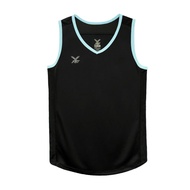 FBT LADIES SINGLET #672 [BLACK/ICE BLUE]