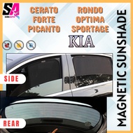 KIA Forte Cerato K3 Optima K5 Picanto Rondo Sportage Magnetic Sunshade Rear Window Shade
