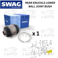 SWAG GERMANY REAR TRAILING ARM BUSH / BALL JOINT BMW E39 E60 X5 E53 E63 E64 E38 E65 E66 1pcs