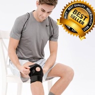 สนับเข่า สายรัดพยุงเข่า ( 2 ชิ้น สีดำ )แบบปรับได้ อุปกรณ์ป้องกันแรงกระแทก พยุงเข่า สายรัดเข่า Twin b