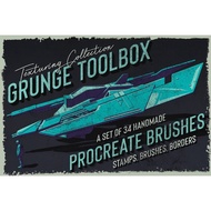 Grunge Toolbox Procreate Brushes