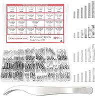 301 pieces tension spring consisting of 23 different sizes of stainless steel springs and tension sp