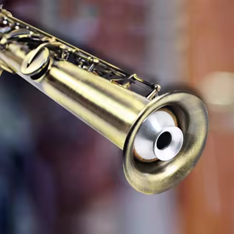 Lightweight Saxophone Mute Silencers Aluminum Alloy Sax Dampener Silencers for Tenors/Alto/Soprano S