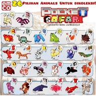 Emco Pocket safari Educational Children's Toys Can Choose 26 Variations
