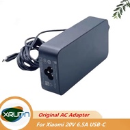 Genuine 20V 6.5A 130W Smart AC Adapter AD130 Charger for Xiaomi AD130 Pro X 15 14 TIMI Redmi Book 15