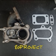 Nissan VQ30DET VQ30 AR60 Turbo Metal Gasket 3 Layers Manifold side Downpipe Flange 12MM Tebal
