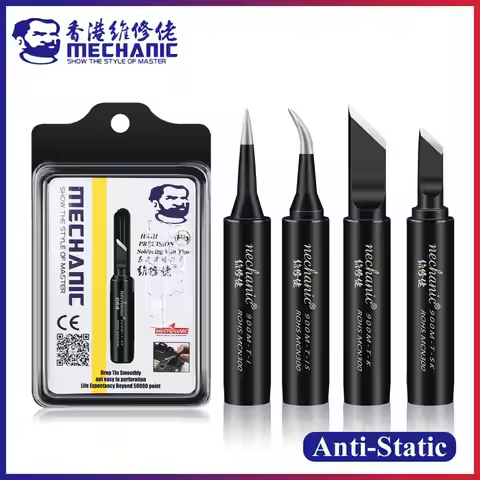 MECHANIC OG Series Anti-Static Copper Electric Soldering Iron Tip Welding Tips Head BGA Repair Tool