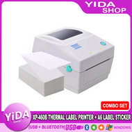 YiDA Shop XP-460B Airway Bill Printer with Sticker paper included (USB+BLUETOOTH)
