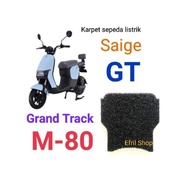 Karpet sepeda listrik Saige GT Grand Track Saige M80