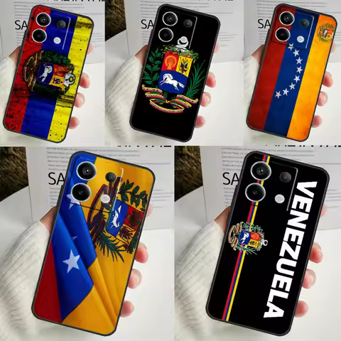 Venezuela Flag Coat Of Arms Case For Xiaomi Redmi Note 13 12 11 8 9 10 Pro Note 12S 11S 10S Redmi 12