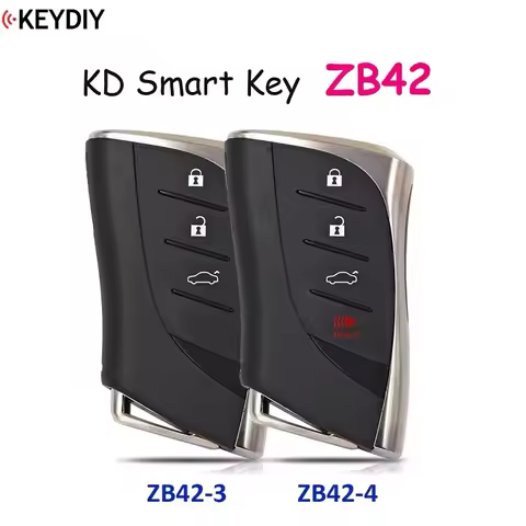 KEYDIY ZB42 KD Remote Universal Smart Car Key ZB Series for Lexury Style Keyless ZB42-3 ZB42-4 for K