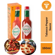 [READY STOCK] TABASCO Pepper Hot Sauce (Original Pepper Chipotle Pepper Sauce) 150ml [USA]